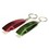 Blank Fish Shaped Bottle Opener with Keychain, 2.64" Long x 0.6" Wide x 0.45" Thick, Price/Piece
