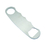 Custom Silver Curved Grip Bottle Opener, Silk Printed, Price/Piece