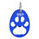 Aspire Custom Paw Shaped Bottle Opener with Keychain, 3-1/4"H x 1-3/4" W, Laser Engraved