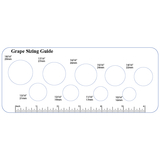 Blank Grape Sizing Gauge, 7.25