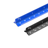 Muka Small Architectural Scale Ruler, Engineer Scale Ruler, Pocket Size Drafting Ruler