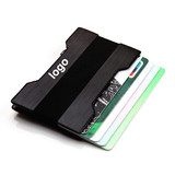 Custom RFID Blocking Card Holder, Metal Money Clip Wallet, Laser Engraved