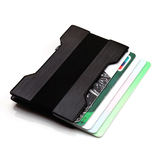Blank Slim Wallet Metal RFID Card Wallet, 3-2/5
