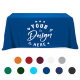 Toptie Personalized 6 Feet Table Cloth, Full Color Imprint