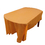 Premium Rectangle Plastic Table Cover, Solid Color Table Cloth, 54" x 108"