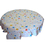 Aspire Heavyweight Round Plastic Table Cover, Colorful Disposable Table Cloth, 70"