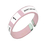 Blank Awareness Ribbon Plastic Bracelet, Small Size, Price/Piece