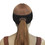 Custom Ear Warmer Ponytail Headband, Double Layer Fleece Head Band