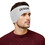 GOGO Custom Winter Fleece Headband for Outdoors Sports, White Head Band