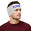 GOGO Personalized Headband, Embroidered White Winter Ear Cover Warm Headband