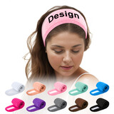 GOGO Custom Facial Spa Headband, Makeup Headband, Terry Cloth Headband with Hook & Loop Closure 24-1/2