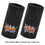 GOGO Custom Embroidery Thick Wristband 6 Inch Long Terry Cloth Sports Sweatband Black