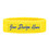 GOGO Custom Logo Headband for Football, Yellow Personalized Soft Sports Headband with Patch