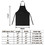TOPTIE Custom Print Kid's Bib Chef Aprons with Pocket & Adjustable Strap, for Cooking Baking Painting Kitchen Costume
