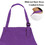 TOPTIE Cotton Canvas Kids Cooking Aprons and Chef Hat Set