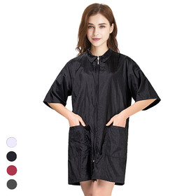 TOPTIE Hair Grooming Smock, Haircut Barber Cape Jacket for Nail SPA Salon Hairdress