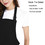 TOPTIE Custom Embroidered Cotton Canvas Adjustable Apron and Chef Hat Set for Men and Women