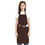 TOPTIE Cotton Canvas Adjustable Chef Kitchen Apron with Two Front Pockets, 24"W x 29 1/2"L