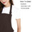 TOPTIE Custom Print Unisex Bib Apron, Cotton Canvas Adjustable Chef Cooking Apron with Pockets