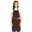 TOPTIE Cotton Canvas Adjustable Chef Kitchen Apron with Two Front Pockets, 24"W x 29 1/2"L