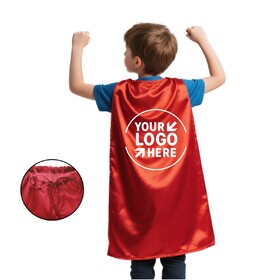 TOPTIE Custom Satin Superhero Capes, Holiday Festival Party Event Costumes and Dress-Up For Kids & Adults