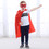 Opromo Satin Superhero Capes, Halloween Festival Event Costumes and Dress-Up For Kids & Adults