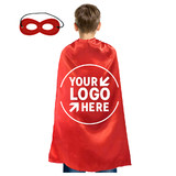 Opromo Personalized Custom Superhero Cloak Capes and Eyeflap Set, Halloween Costumes And Dress Up For Kids & Adults