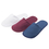Opromo Unisex Cotton Cloth Hotel Spa Slippers Slip On Indoor House Guest Shoes