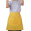 Opromo Bistro Apron with Two Pockets, 21"W x 16"L, Various Colors, Price/piece