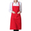Opromo 6-Pack Women's Chefs Kitchen Apron with Two Pockets, 23.5"W x 28"L