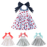 TOPTIE Colorful Cotton Cute Lovely Baby Kids Aprons, Waterproof Dress Apron for Children, Party Favors