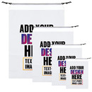 Personalized PVC Drawstring Waterproof Storage Bags for Travel, Makeup, Packaging