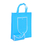 Opromo Durable Non-Woven Foldable Shopping Bag, 12 x 15 x 3 inches
