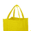 Opromo Large Reusable Reinforced Handle Grocery Tote Bag with Removable PVC Board Bottom, 13" W x 15" H x 10" D