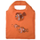 Opromo Lightweight Cute Fishes Folding Shopping Bags Fits in Pocket, 10 Colors, 14 3/4"L x 20 17/20"H