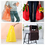 Opromo 96 PACK Reusable Shopping Bag Oxford Cloth Grocery Bag Set, Eco-friendly Durable Foldable Grocery Tote Folding Bag