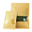 50 PCS Muka Heat Sealable Kraft Zip Pouch Bags Flat Pouches w/ Stripe Window and Notch