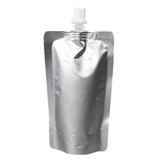 Muka 50 PCS Foil Spout Stand Up Pouch, Good For Body Lotion, Milk Bath, Serums Oil Packaging (3.5 OZ - 68 OZ), BPA Free