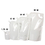 Muka 50 PCS 13.5 OZ White Poly Spout Stand Up Pouch for Shampoo, Liquid Soap, 5.9mil, 13mm Spout, FDA Compliant, BPA Free