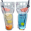 (Price/50 PCS) Muka 16 OZ Heavy Duty Stand up Juice Pouches with Zip and Handle, 4 mil