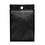 Muka 100 PCS Frosted Front Foil Flat Pouch Bags w/ Ziplock and Notch, FDA Compliant, (0.5 OZ, 2 OZ, 3 OZ)