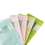 (Price/ 50 PCS) Muka Eco-Friendly Rice Paper Side Gusseted Pouch Bags with Zip, 5 mil