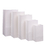 Aspire 50PCS Durable White Kraft Lunch Bags, Bread Bags, Snack Bags, Grocery Bags