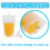 Muka 50 PCS 1.75 OZ Drink Pouches Clear Spouted Pouches For Juice, Wine, Beverage Packaging, 4.7Mil, 8.2MM Spout, FDA Compliant
