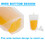 Muka 100 PCS 1.75 OZ Clear Spout Drink Bags, Clear Drink Bags, Reusable Flask Kit, 8.2 mm Spout, BPA Free