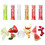 Muka Muka 100 PCS Reusable Ice Pops Molds Bags, DIY Ice Pop Pouches with Funnel, 2.5"W x 8.6"L