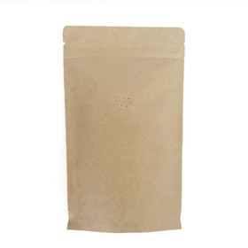 50 PCS Reusable Kraft Coffee Bags with Zip lock