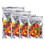 Muka 50 PCS 1 OZ Foil Mylar Bag, Zip Lock Pouch Bags, 3.5" x 6" x 2.5", FDA Compliant