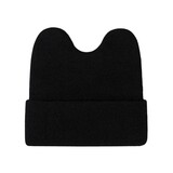 TOPTIE Women's Slouchy Knit Beanie with Bunny Ears Soft Acrylic Winter Hat Cozy Cat Ear Cap