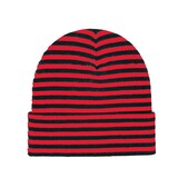 TOPTIE Striped Knit Beanie Winter Warm Hat Unisex Acrylic Skull Cap Cold Weather Accessory